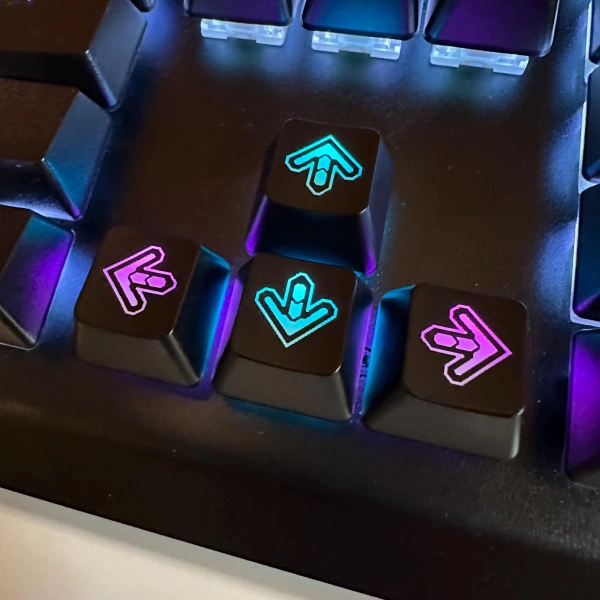DDR Arrow Keycap Set