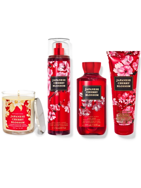 Japanese Cherry Blossom Gift Set (Worth £66) - Size ONE