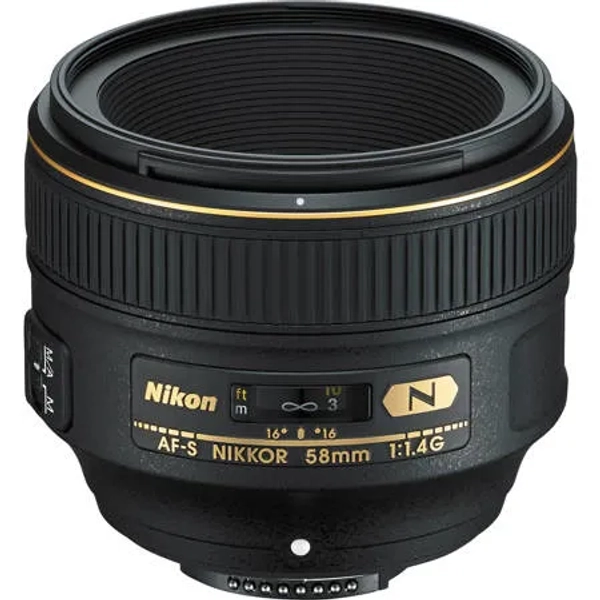 Nikon 58mm f/1.4G AF-S NIKKOR Lens
