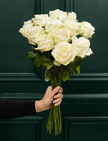 White Avalanche™ Rose Bouquet