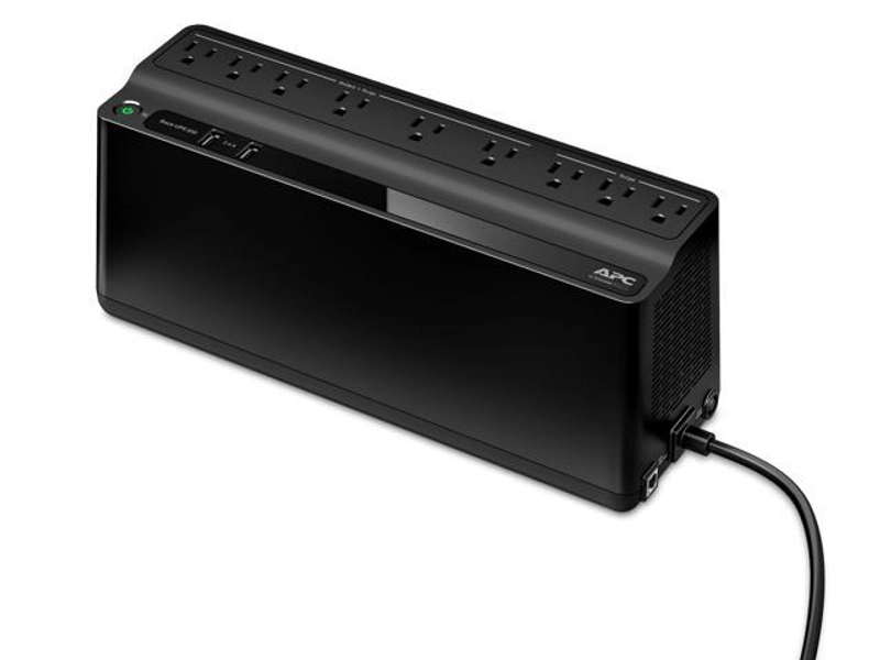 APC BE850G2 UPS 850VA, 120V, 2 USB charging ports, 9 NEMA outlets(3 surge)- Tower - 8 Hour Recharge - 2 Minute Stand-by - 120 V Input - 120 V AC