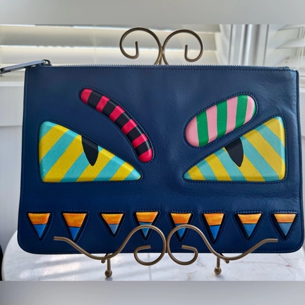 Fendi Monster Clutch Pouch