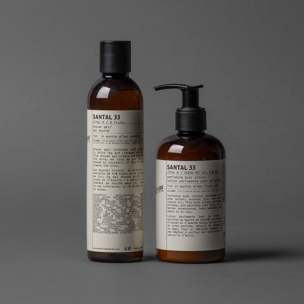 Le Labo Fragrances SANTAL 33 SET | Body Lotion & Shower Gel