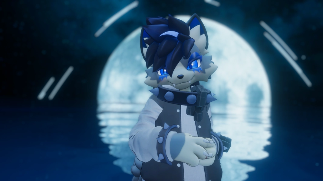 Akami - Kemono VRChat Wolf Furry Model/Avatar