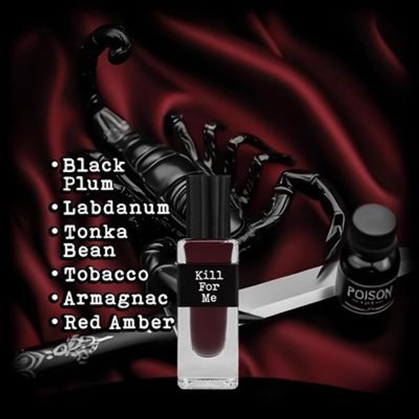 KILL FOR ME, Gothic Fragrance, Perfume Oil, Witchy Scents