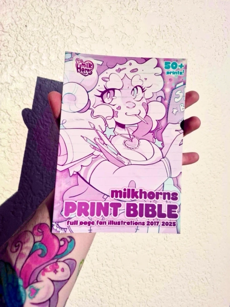 MILKHORNS PRINT BIBLE - Illustration Book 📕