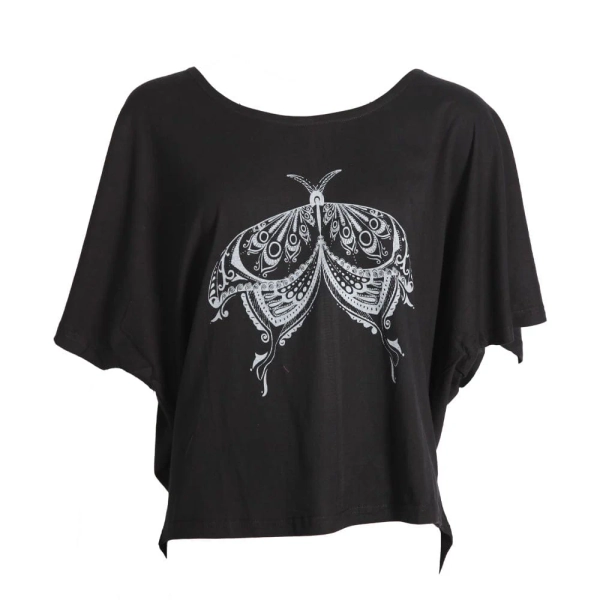 Moth Henna Slouch Top