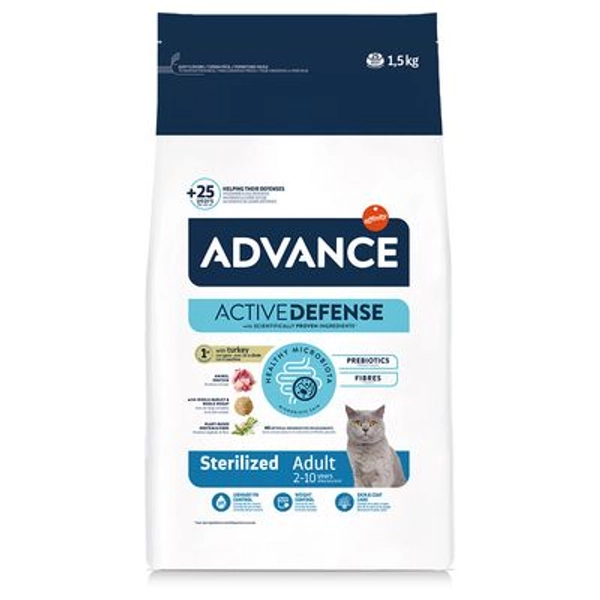 Advance Sterilized Adult com peru 1,5 kg
