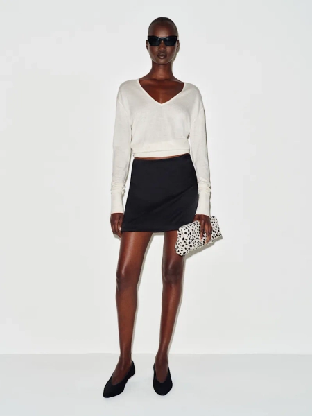 Alexa Satin Skirt