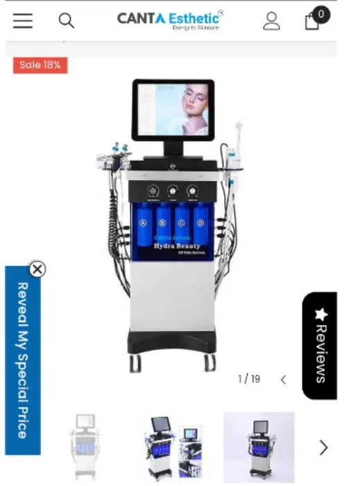 Hydra Dermabrasion Machine Professional