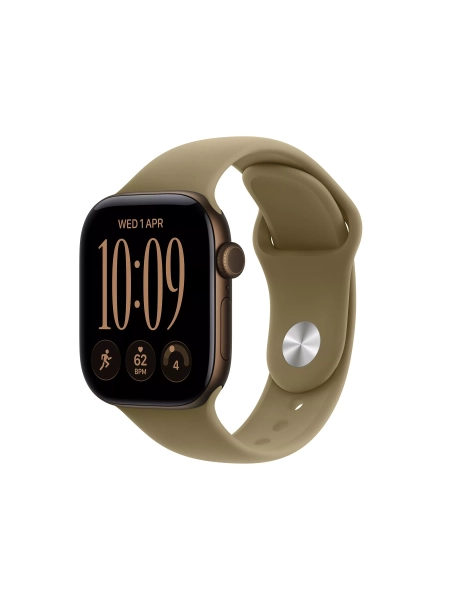 Apple Watch Series 12 GPS, 42mm, Aluminium Case, Sport Band, Dark Bronze