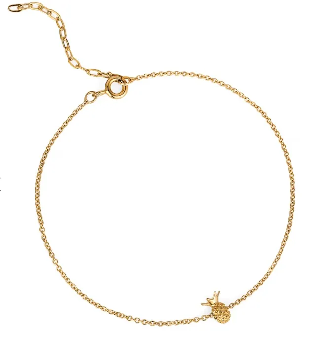 Pineapple Bracelet - Gold