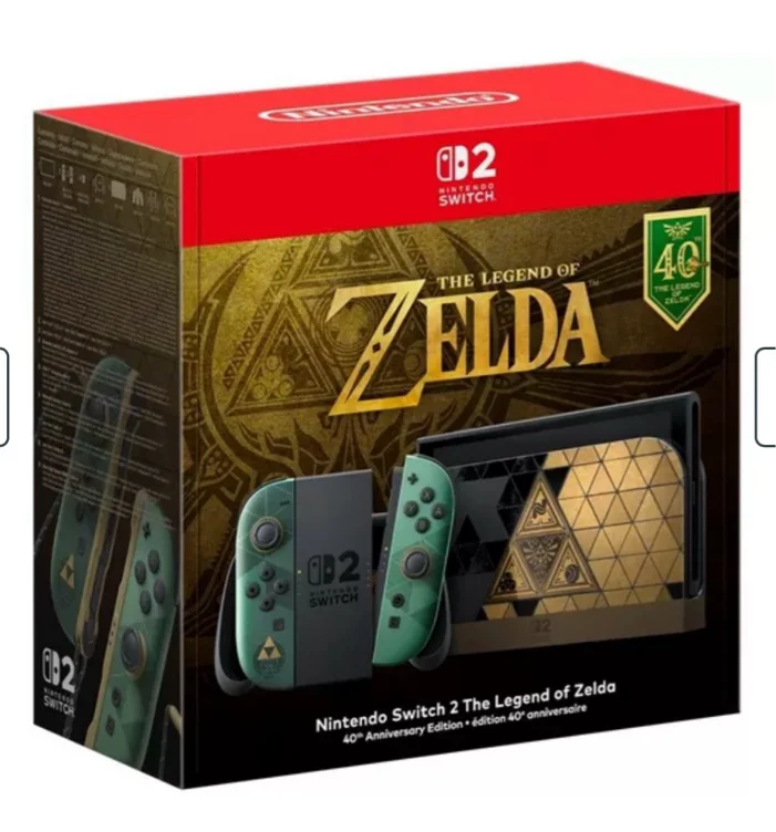 Nintendo Switch 2 Zelda 40th Anniversary Edition - Currys