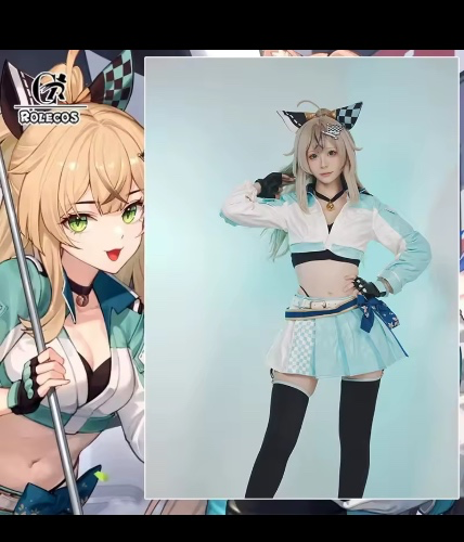 Kirara Racing cosplay