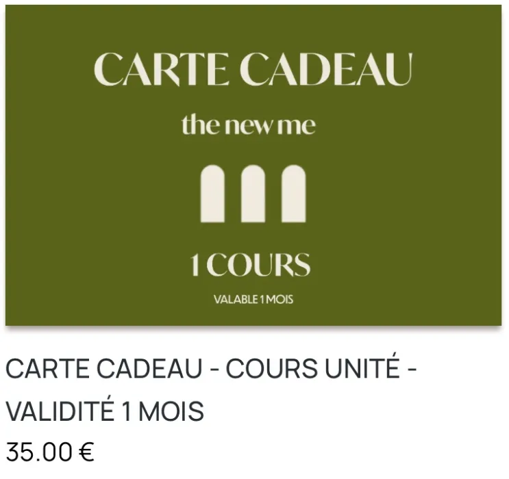 The New Me Reformer Pilates Reims - 1 cours
