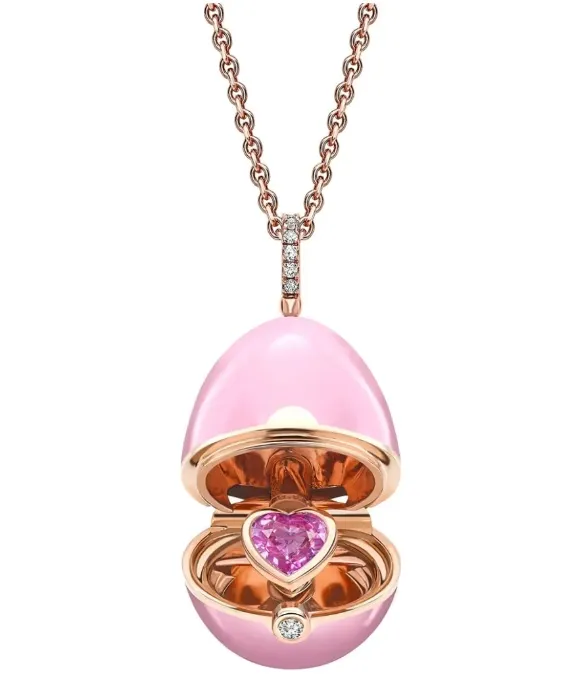 Médaillon Surprise en Laque Coeur