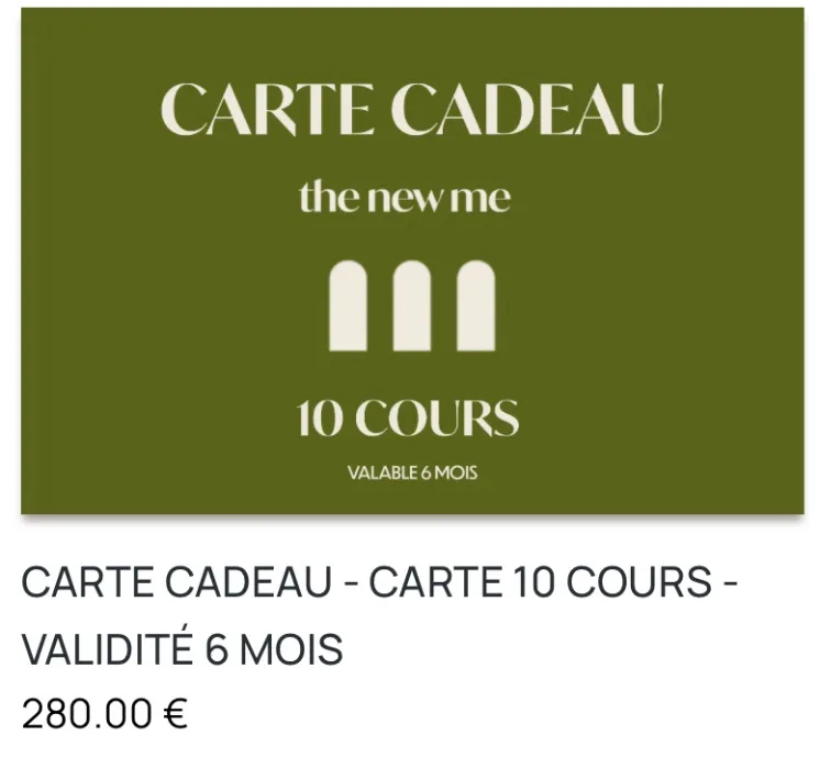 The New Me Reformer Pilates Reims - 10 cours