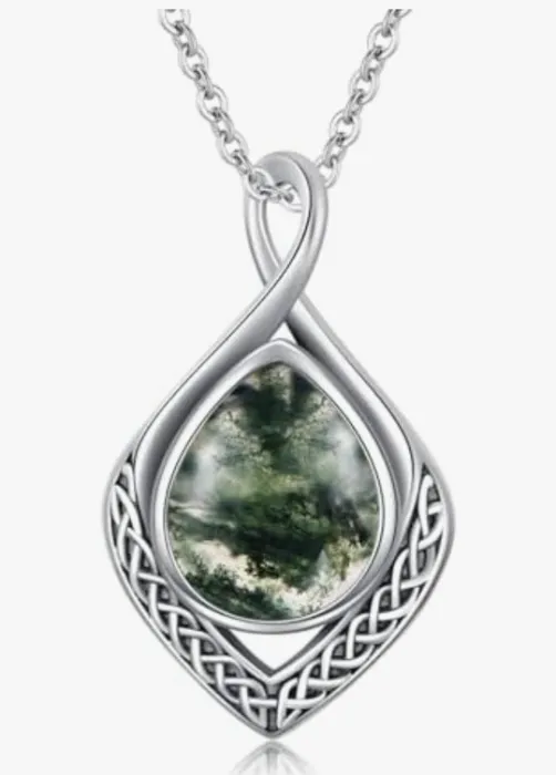 Moss Agate pendant 