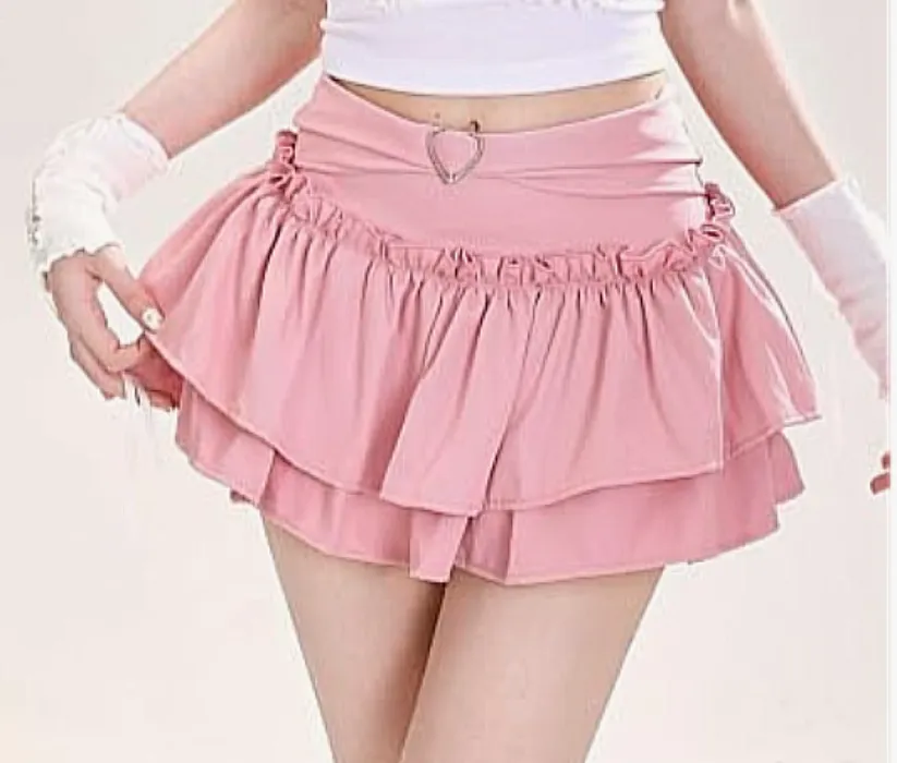 Zenrave Tenshi Kaiwai Skirt- Pink - X-Large