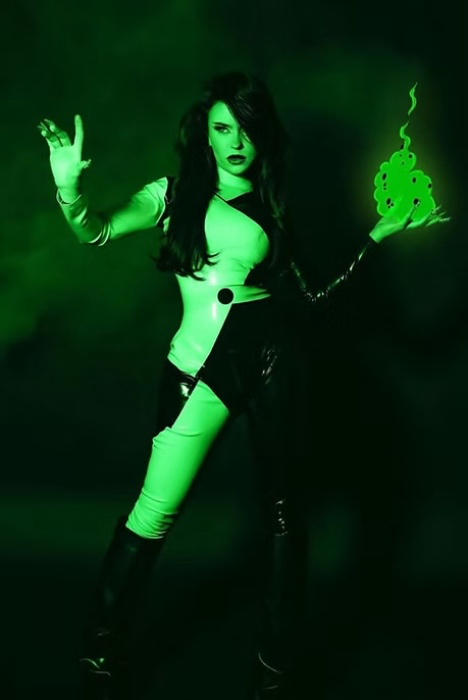 Latex Shego Catsuit