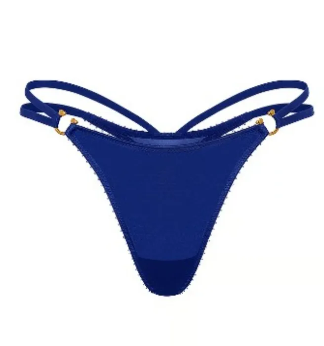 Strappy Ring Hardware Thong Panty