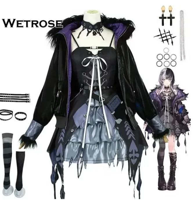 Shiori Novella - Hololive - cosplay + wig + shoes