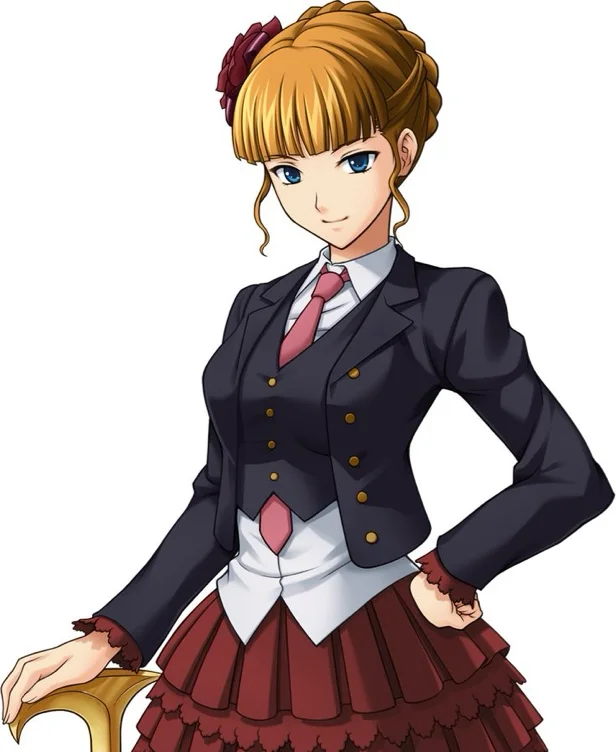 Beatrice ver. casual - UNNKN - cosplay + wig + prop