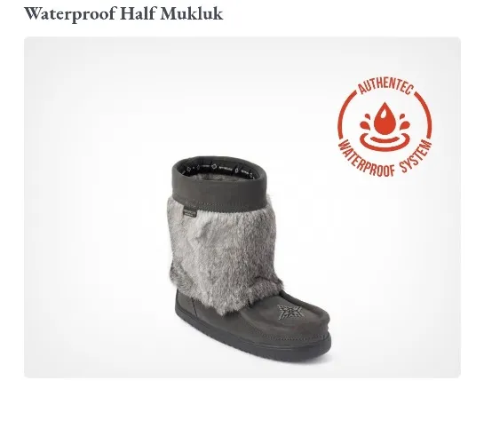 Waterproof Half Mukluk