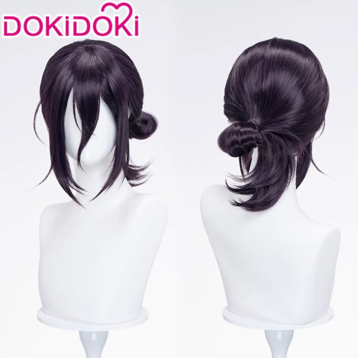 DokiDoki Manga Chainsaw Man Reze Coslay Wig Women Purple Halloween Chainsawman | Reze-PRESALE