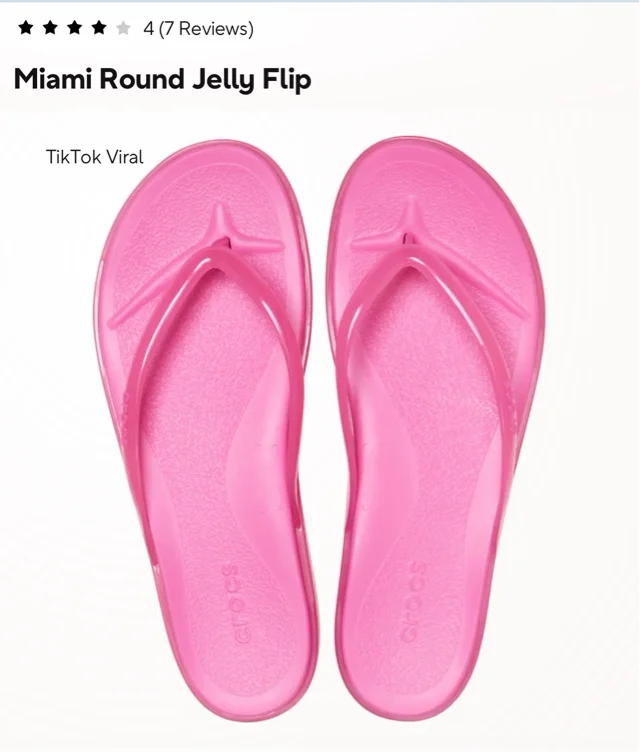 Miami Round Jelly Flip