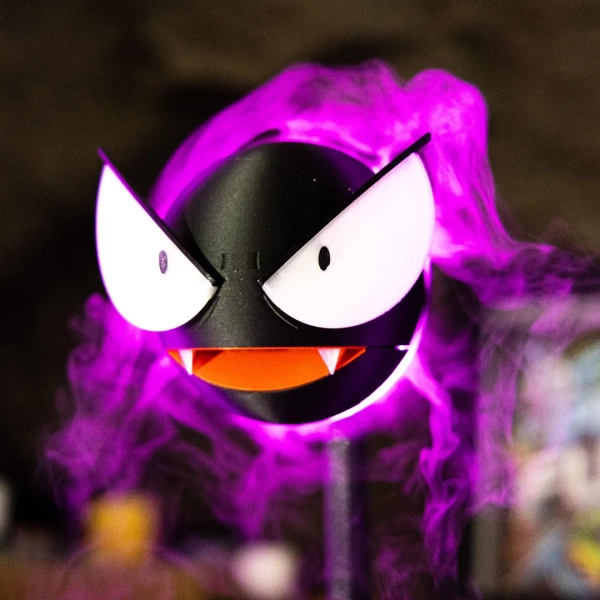 Gastly Ghost Humidifier 3D Printed LED Night Light for Gamer Desk Decor Bedroom Shelf Lamp Custom Glow Anime Gift Idea Unique Room Present - Etsy Australia