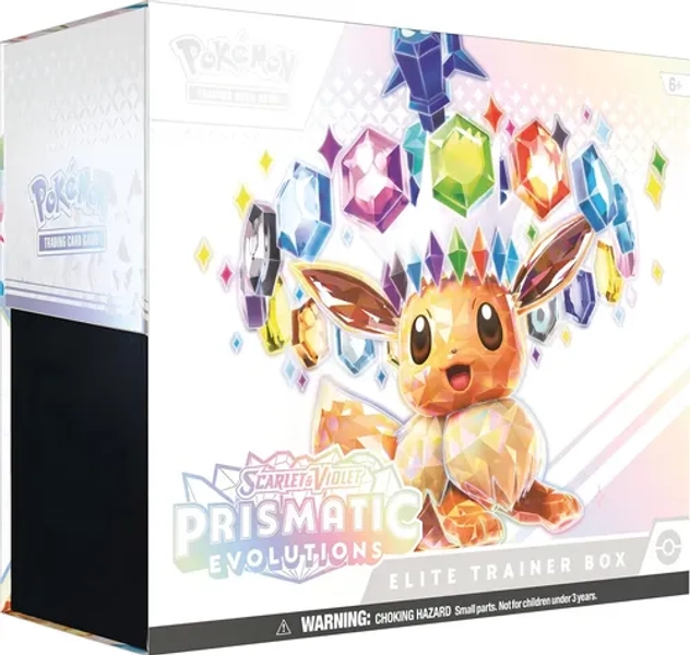 Pokémon Tcg : Prismatic Evolutions Elite Trainer Box Idioma Inglés