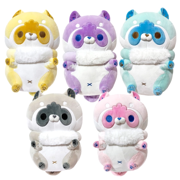 [Individual] 10' Plush Toast the Raccoon Family