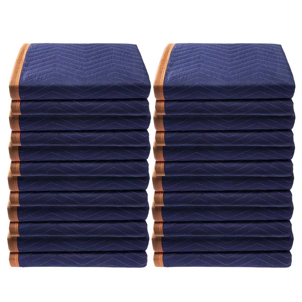 SKYSHALO Transporting Covers, (6.67 ft.) 80 in. x 72 in., Crafted from Non-Woven Material and Repurposed Cotton, Moving Blanket