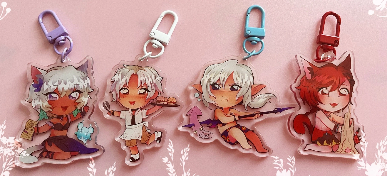 FFXIV Estinien beach vacation charms