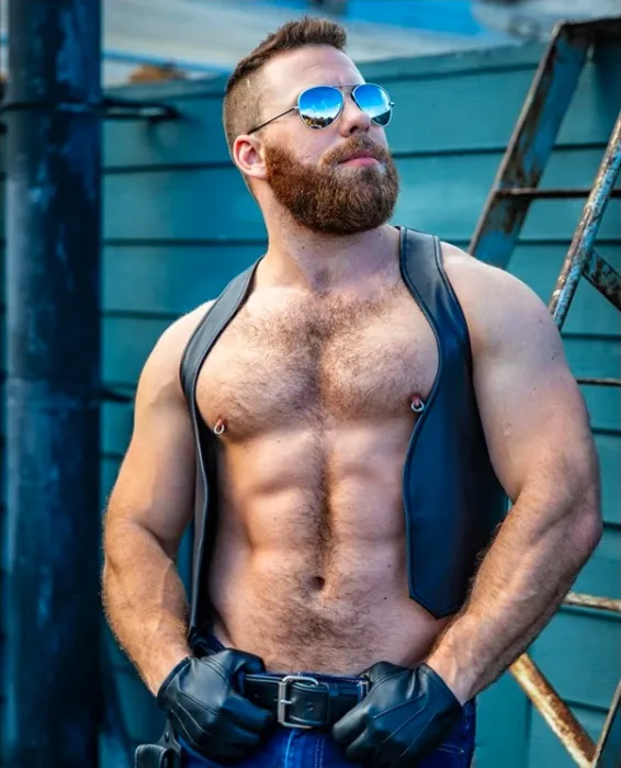 Mr S Leather Berlin Bar Vest | Medium