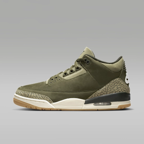 Air Jordan 3 Retro 'Medium Olive' Men's Shoes