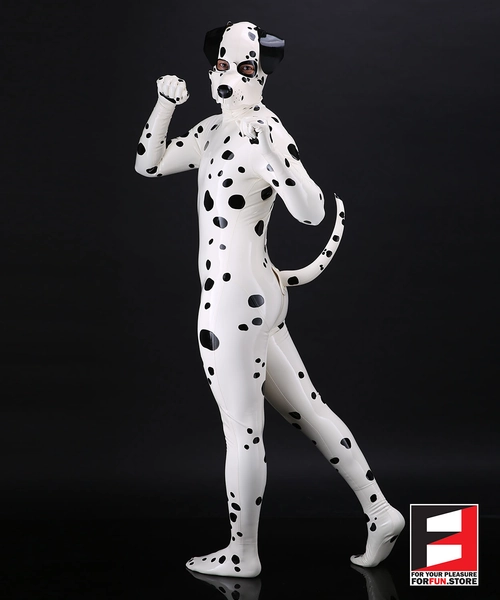 LATEX DALMATIAN PETSUIT BS-PSD04