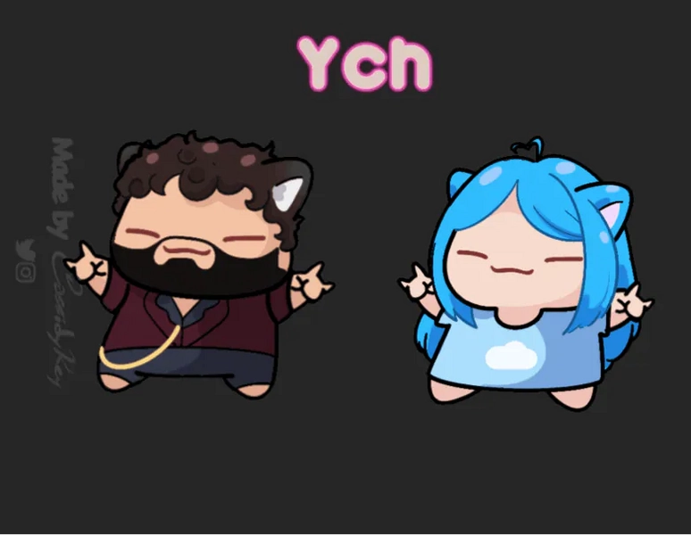 YCH Headbanger chibis by CassidyRey (@CassidyRey)