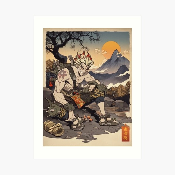 Traditional Riptire Art Print