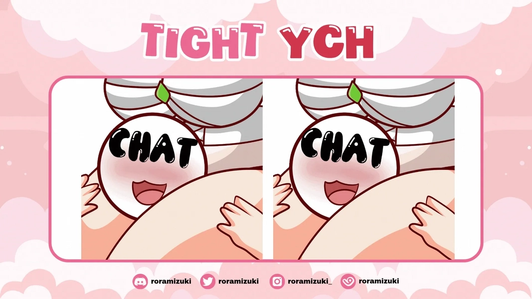 YCH Emote "Thigh" by Rora Mizuki 🍡🍓 (@roramizuki)