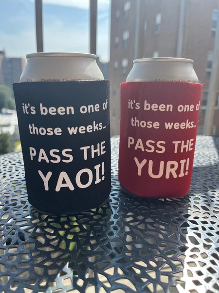 Pass the Yaoi/yuri Drink Sleeve - Etsy Canada