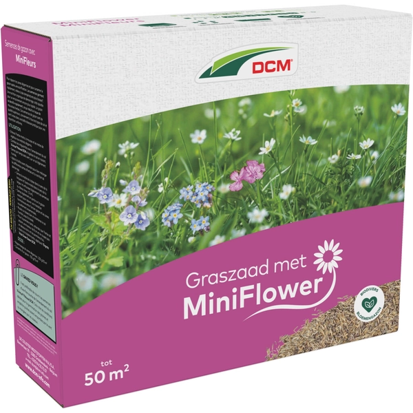 Grass seeds with mini flowers