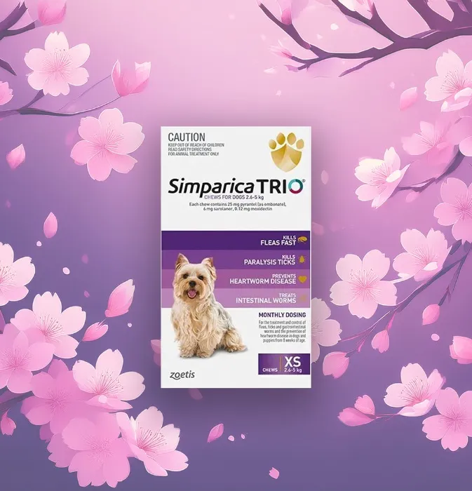 SimparicaTRIO Flea and Worming Chews