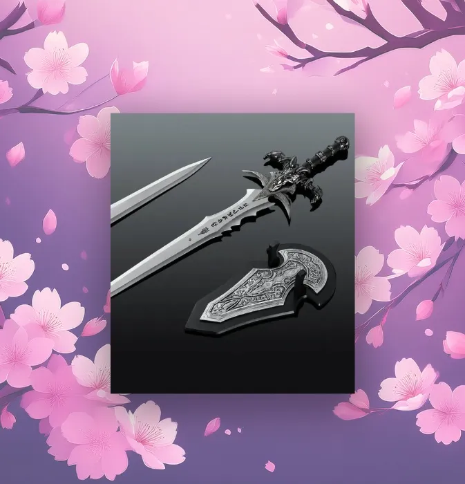The Legendary 1:1 WOW Frostmourne 47in/120cm Arthas Sword Replica