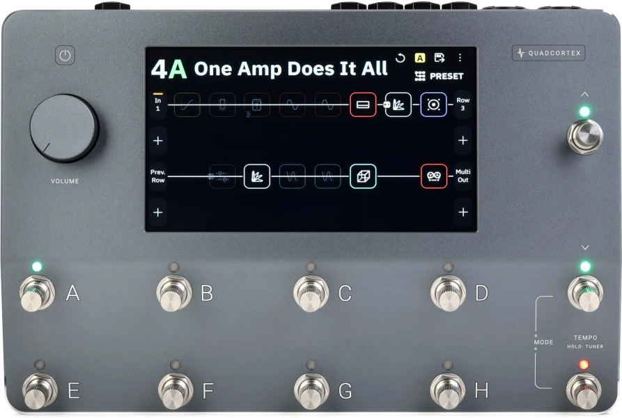 Neural DSP Quad Cortex Digital Amp Modeling and Multi-Effects Floorboard with Neural Capture Technology