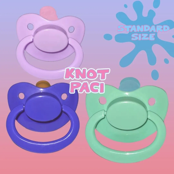 ABDL Pacifier - Knot Dummy Custom Teat Paci Dummy - Etsy