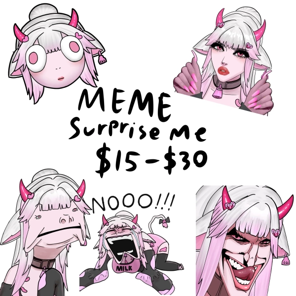 Skeb (Surprise Me) Meme Edition! by Artsvenger (@Artsvenger)