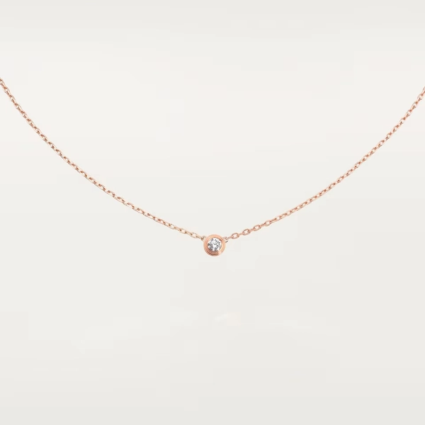 Pendentif Cartier d'Amour, diamant taille brillant, petit modèle