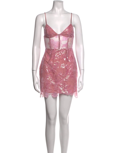 Floral Print Mini Dress w/ Tags